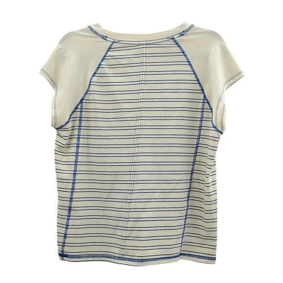 Pilcro Top-Stitch Shrunken Ringer Tee - Picture 2 of 3